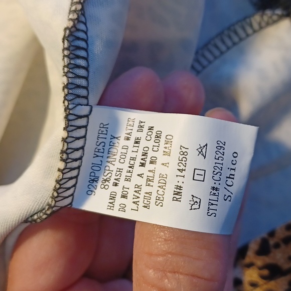 NEW!Cheetah Animal Print Dress 5387 - Picture 5 of 6